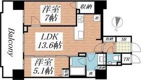 ライオンズ札幌中央レガシアの間取り画像