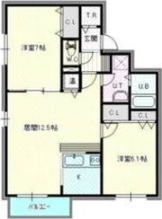 リシェール美園の間取り画像