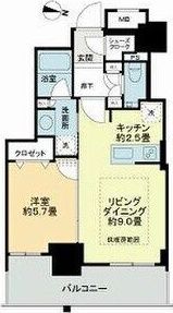 ザ・札幌タワーズ ウエストタワーの間取り画像
