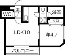オルセー北17条の間取り画像