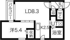 ブランコ白石の間取り画像