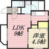 グランビア南郷の間取り画像