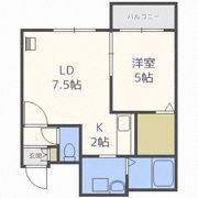 ルフェリ南郷の間取り画像