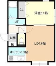 エルムパーク白石の間取り画像