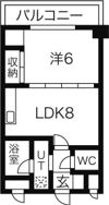 クリスタルコートの間取り画像
