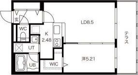 VILLETTA山の手の間取り画像