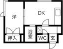 ウエストパレスの間取り画像