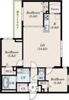 S-RESIDENCE豊平公園aloriaの間取り画像