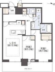ONE札幌ステーションタワーの間取り画像