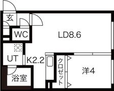 ガーベラの間取り画像