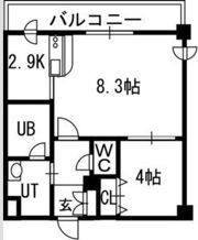 S-FORT豊平三条の間取り画像