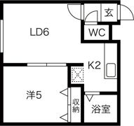 ミレニイの間取り画像