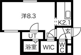 フォート・デルッシの間取り画像