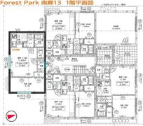 Forest Park 南郷13の間取り画像