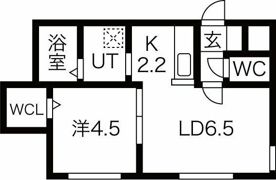 アール南郷16の間取り画像