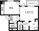 パースコートの間取り画像