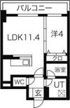 バロンドールの間取り画像
