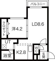 セレーノ ヴェルデの間取り画像