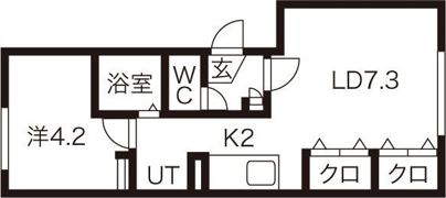 プールフィスの間取り画像