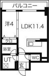 バロンドールの間取り画像