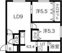 ルシエルの間取り画像