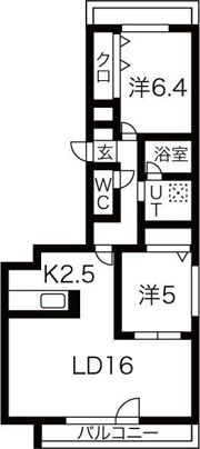 クオーレの間取り画像