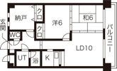 ロイヤルレインボー平岸 B棟の間取り画像