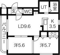 I claire アイクレール元町の間取り画像