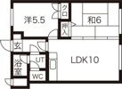 ロイヤルレインボー平岸 A棟の間取り画像