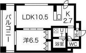ラフレ28の間取り画像