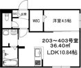 ブランシャールALAIN幌平橋の間取り画像