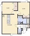 eie月寒西の間取り画像