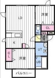 エルドーミ山鼻の間取り画像