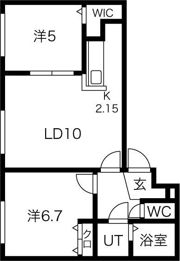 グランフォレストの間取り画像