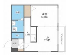 Lumiere琴似の間取り画像