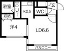 Colorise琴似の間取り画像