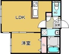 ライフジュエル南郷通の間取り画像