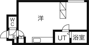 カメリア南郷の間取り画像