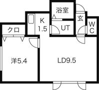 サンライズ山本の間取り画像