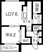 SeasonsII（シーズンズ2）の間取り画像