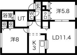 プリムローズの間取り画像