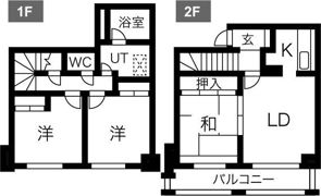 シルキーハイツ琴似公園IIの間取り画像