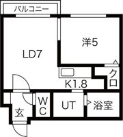 ESQUISSE栄通6の間取り画像