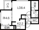 FINO中島公園Iの間取り画像