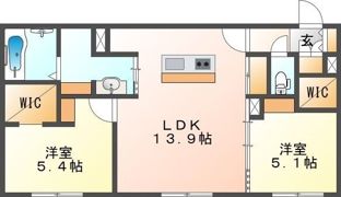 R-fino MIYANOSAWAの間取り画像