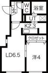 ブランノワールKILTAの間取り画像