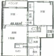 ケントハウスの間取り画像