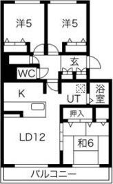 リーベンデール真駒内の間取り画像