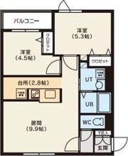 CASTELLO DEL SOLEの間取り画像