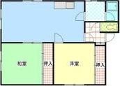 港南ハイツAの間取り画像